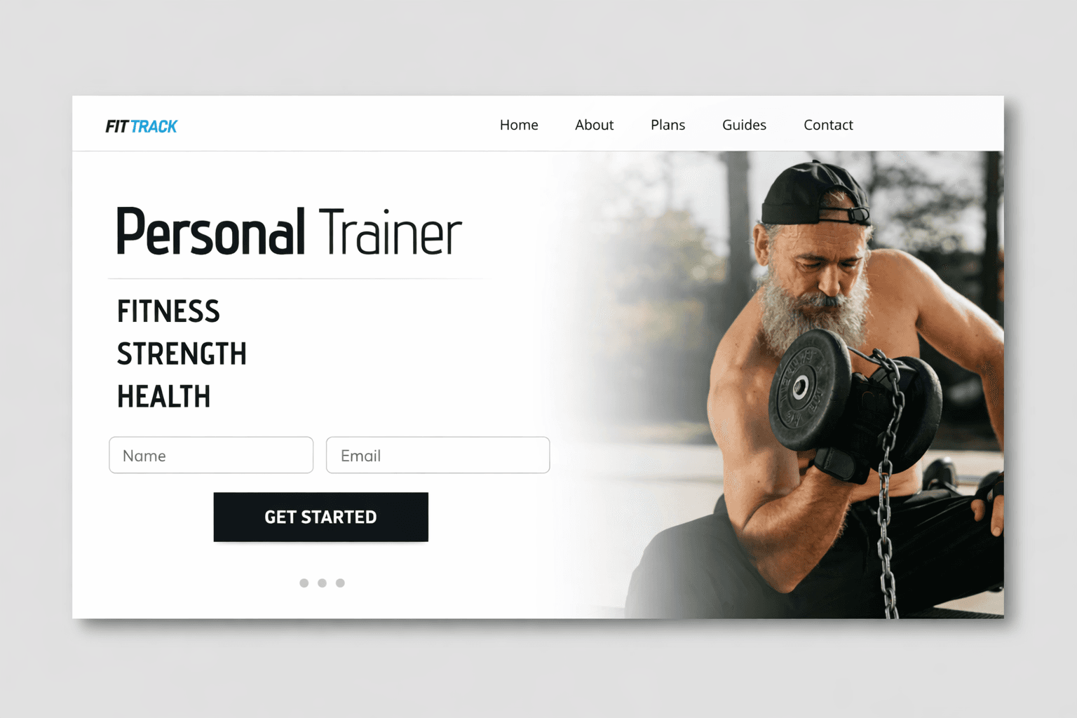 Fitness Tracker Website